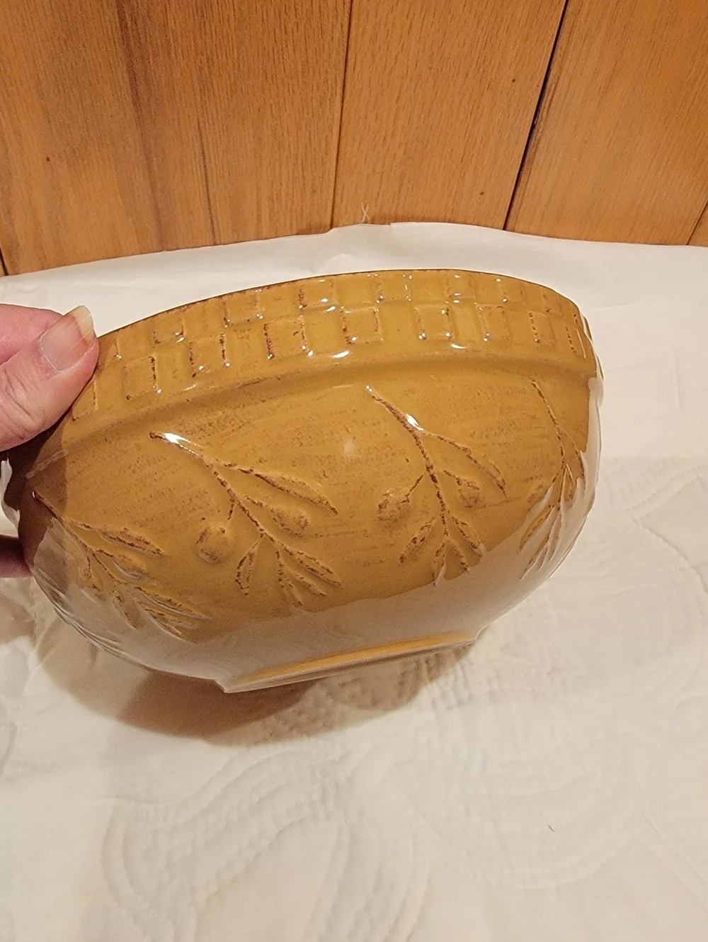 Signature Rivers Van Beers Home Grown mixing bowl Stoneware